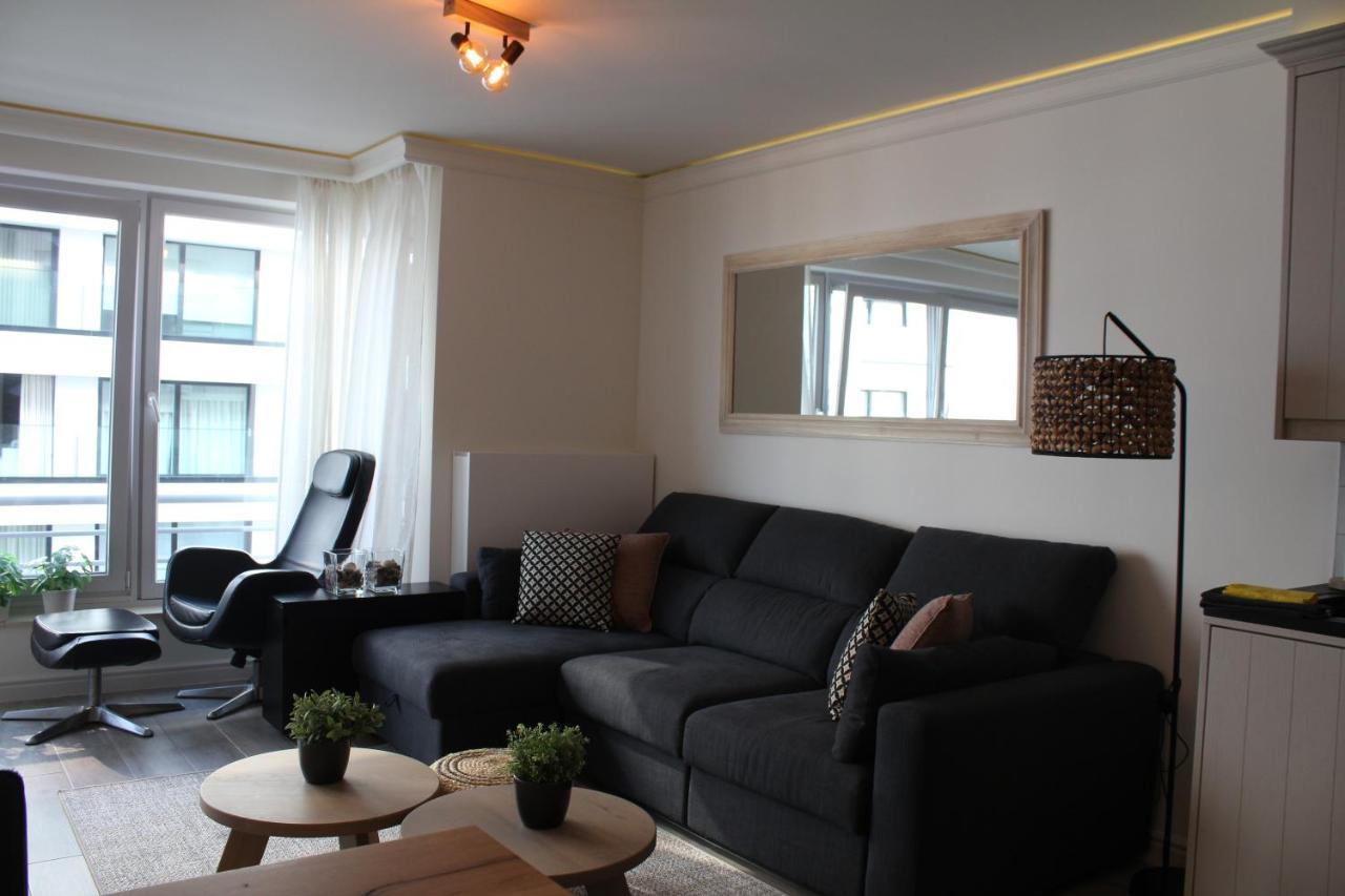 Cosy Appartement- 2 Slaapkamers Schuin Zeezicht Met Garage Knokke-Heist Exterior foto